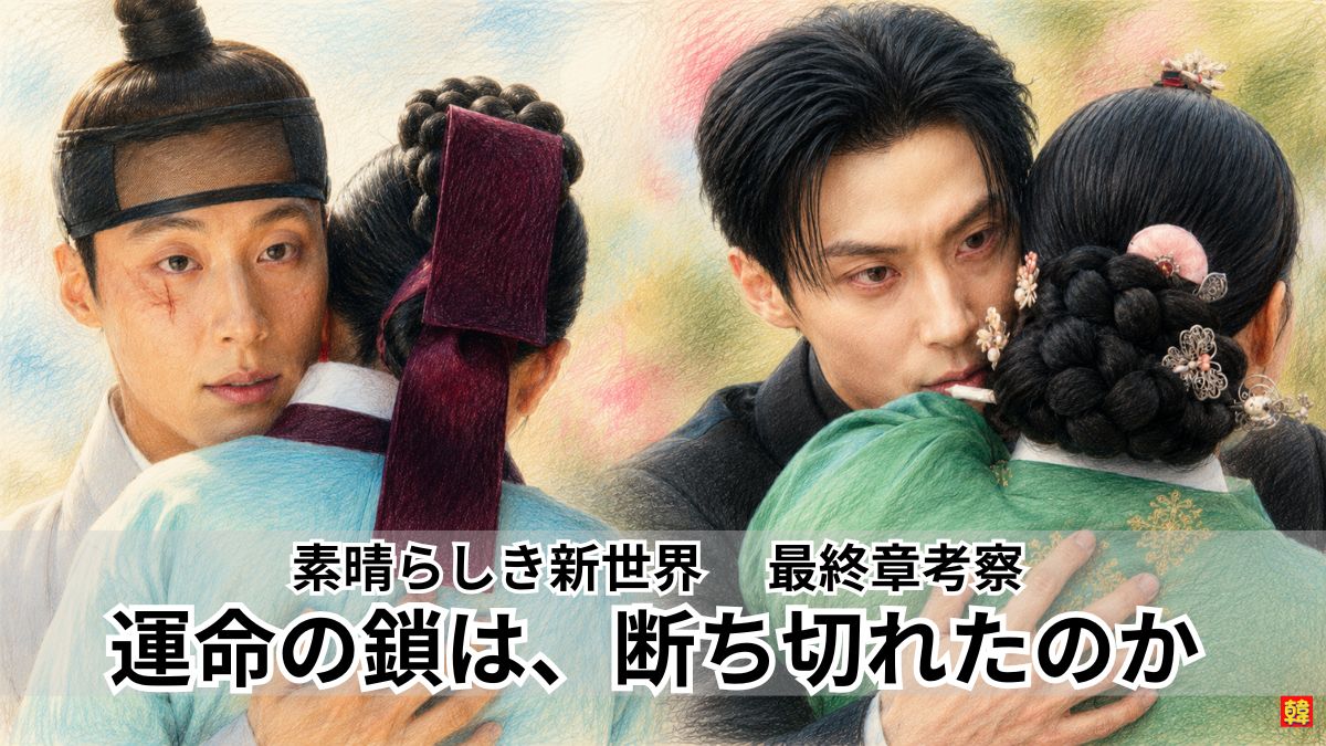 運命の鎖は、断ち切れたのか──『素晴らしき新世界』最終回考察｜ソリが選んだ"素晴らしき新世界"